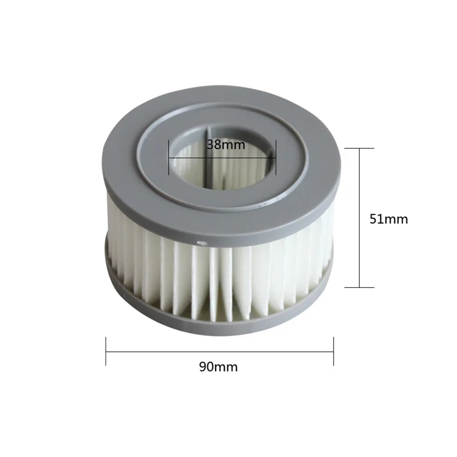 Accesorio de repuesto de filtro HEPA de aspiradora de mano, Compatible con Xiaomi, Compatible con JIMMY, JV85/JV85 Pro/H9 Pro/A6/A7/A8(SET4)