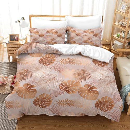 Parure de Lit Hypoallergénique en Microfibre Ultra Douce avec Fermeture