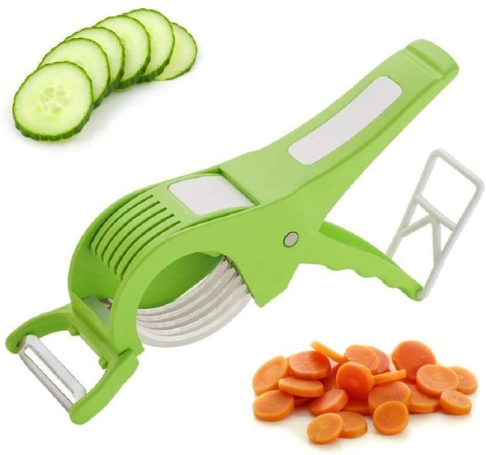Image of Vegetable Cutter Vegetable Chopper Veg Cutter Bhindi Cutter Multi Cutter