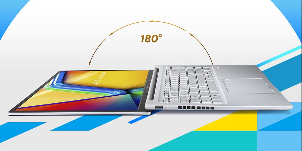 Asus Vivobook 16 F1605ZA#B086ZSCKNS, Notebook con Monitor WUXGA 16:10 da 16" Anti-Glare, 60Hz, Intel Core 12ma gen i7-1255U, RAM 16GB, 1TB SSD PCIE, grafica Intel Iris Xe, WIN 11 HOME, Argento
