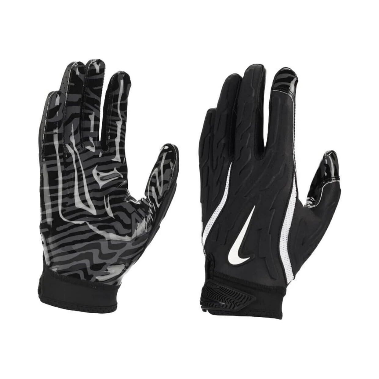 Amazon.com : Nike Superbad 7.0 Football Gloves Black | Black