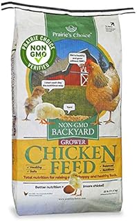 Non-GMO Backyard Chicken Feed - Starter/Grower Formula, 25lbs