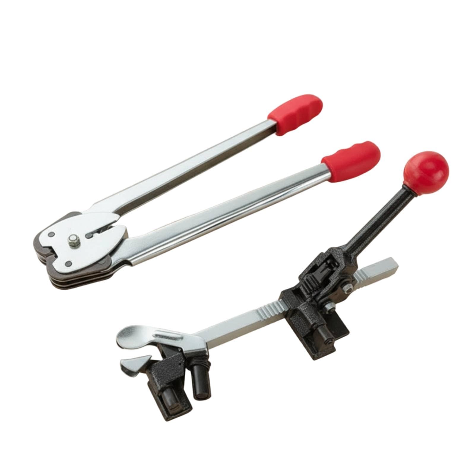 Kit Tendireggia Manuale Resistente Tendireggia con Pinza Sigillatrice Duraturo Attrezzo per Magazzino, Leggero Modello Leggero Set Completo