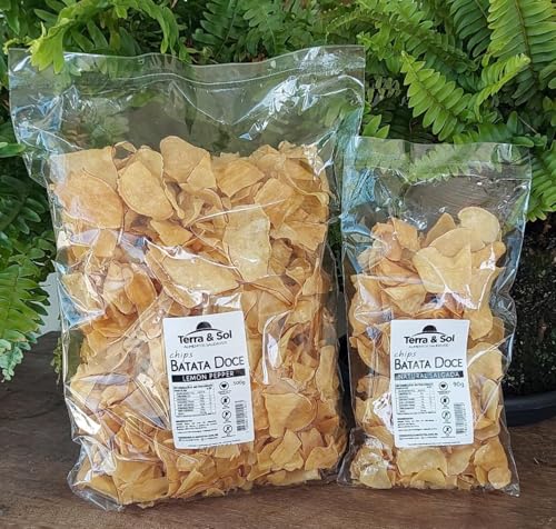 Batata Doce Chips - TERRA E SOL ALIMENTOS (500G, SALGADA)