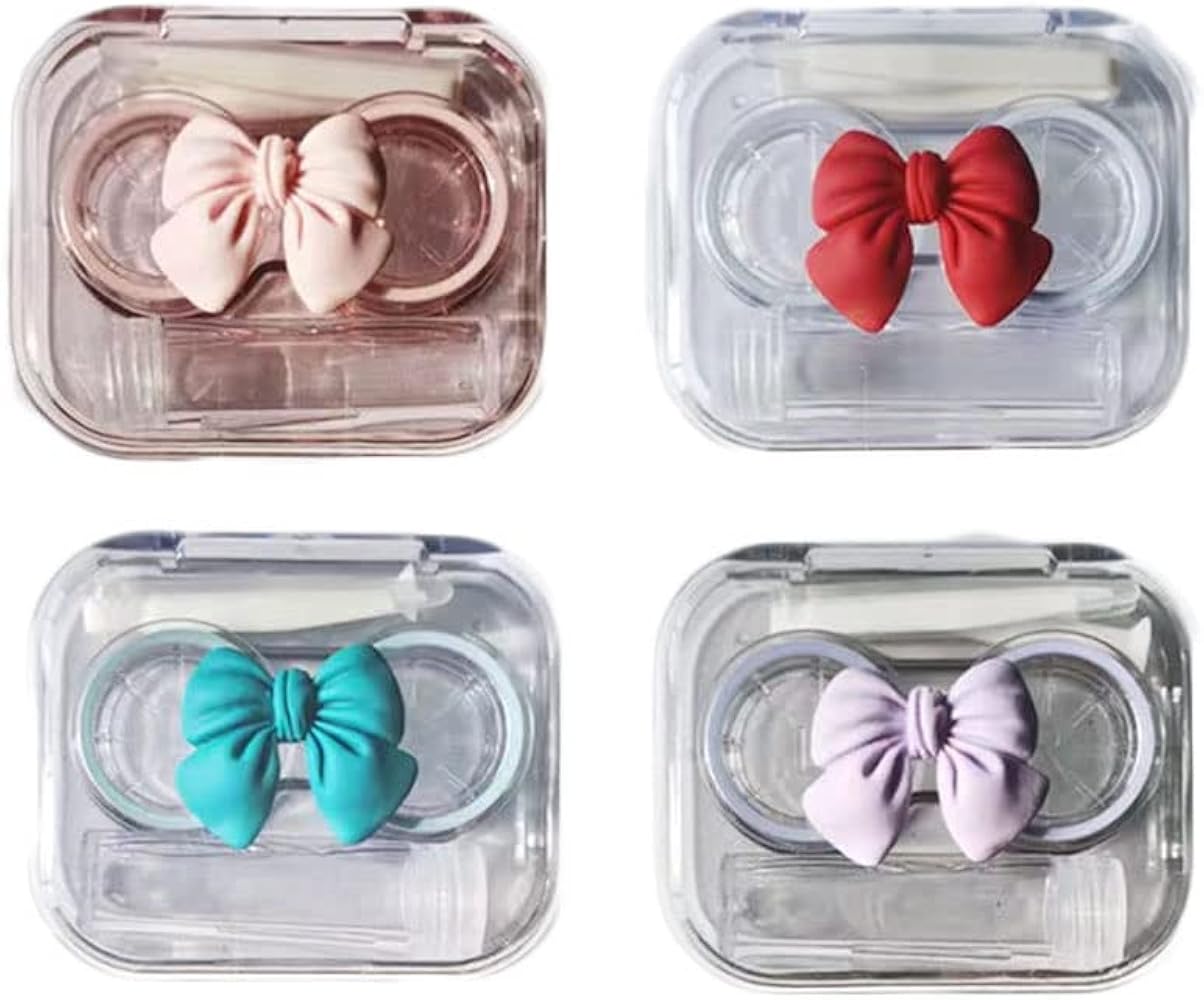 コンタクトレンズケース ミニコンタクト コンタクト収納ケース 4個