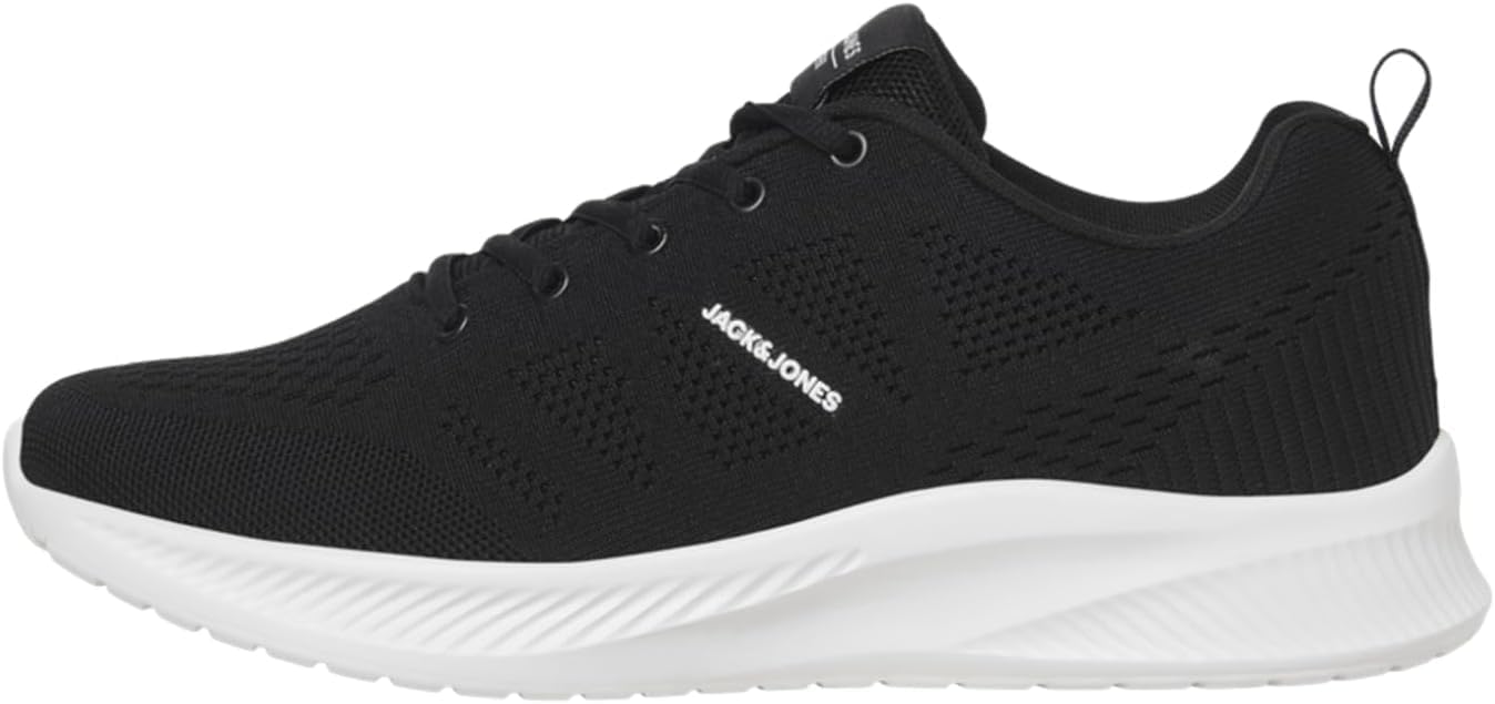 JACK & JONES Mens Jfwcroxley Knit Noos Sneaker, Gray, 10 UK