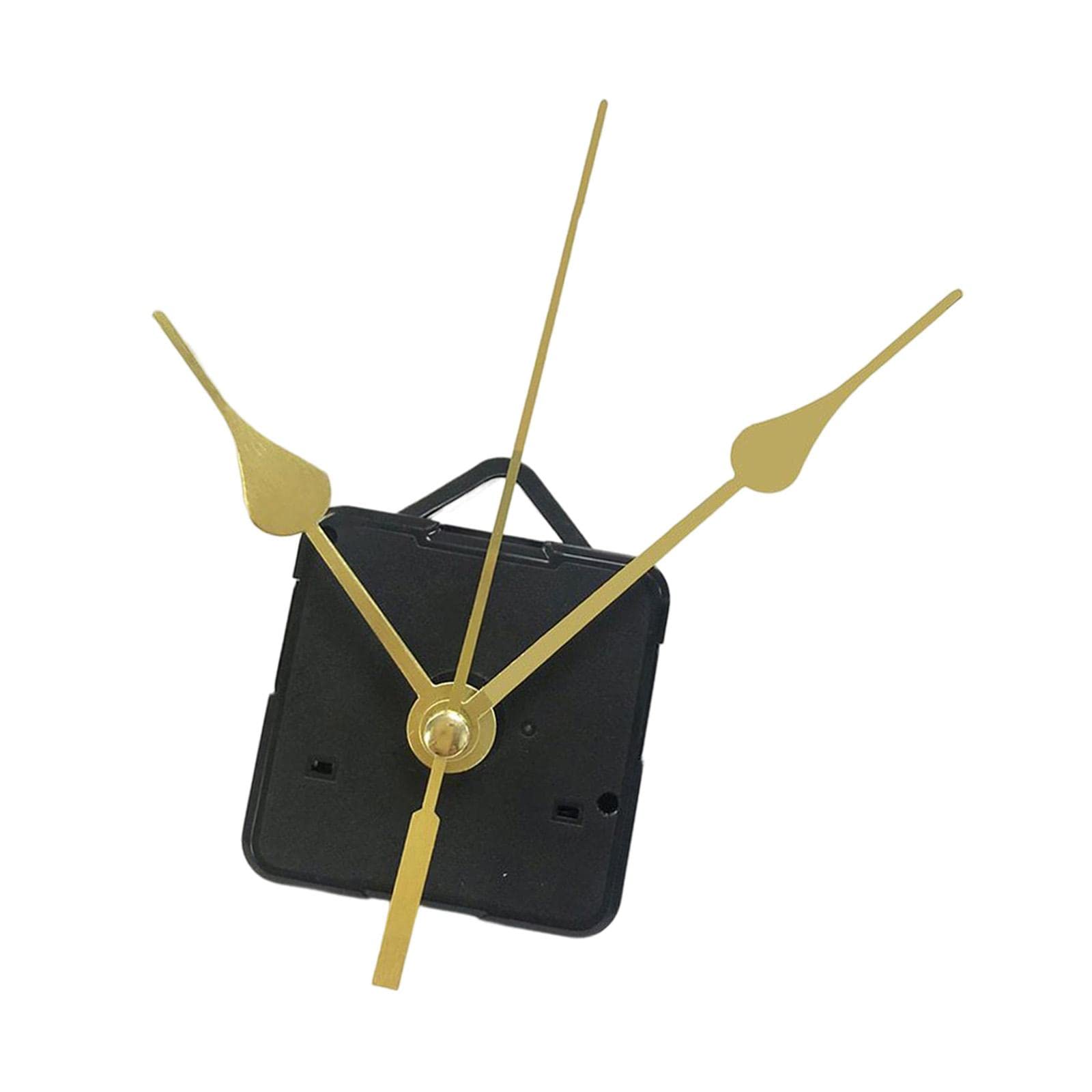 CLUB BOLLYWOOD® Pendulum Clock Movement Mechanism Kits Repair DIY Set Long Shaft Movement Aureate | Movement, Hour Hand, Minute Hand, Second Hands, Black Rubber pad, and Washer.-image-38