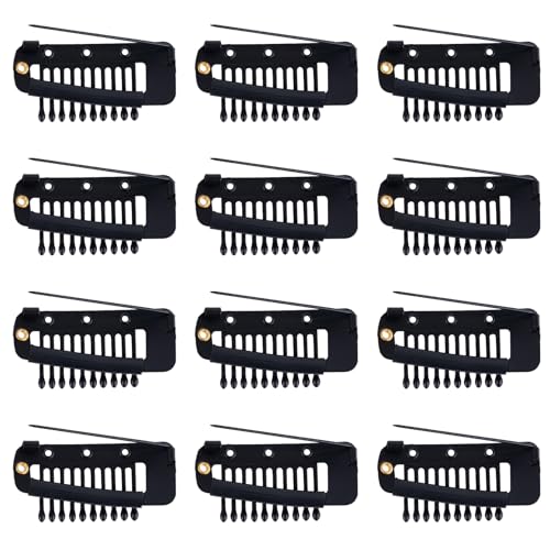 12pcs Wig Clip with Safety Pins