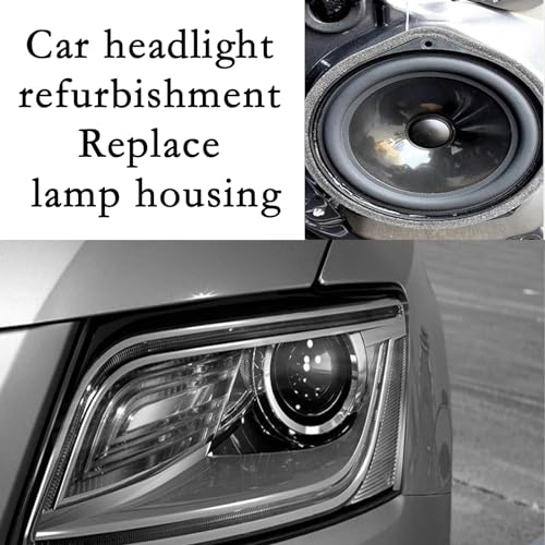 NIYATA 1 Stück Butylband, Butylrundschnur,Butylband Schwarz Klebeband,Butylschnur Gummi Luftdichtes Wasserdichtes Dichtungsban für Auto-Lkw-Scheinwerfer Fenster Tür Windschutzscheibe,8 mm x 4m