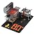 Extra Large 80x48 inch Grill Mat for Outdoor Under BBQ, Griddle, Charcoal, Flat Top, Smoker, Stove, Wood Deck & Patio Protective Mat, Indoor Fireplace Mats, Front Back Sides Fireproof Waterproof Pad