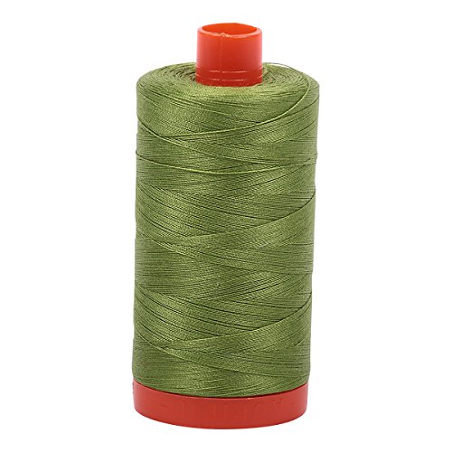Aurifil Hilo de Algodón Fern Green 50wt 1422yds miniatura 1