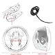 Motorradscheinwerfer Frontscheinwerfer 7,5 Zoll Led Motorrad Stirnlampe für Cafe Racer Bobber Chopper