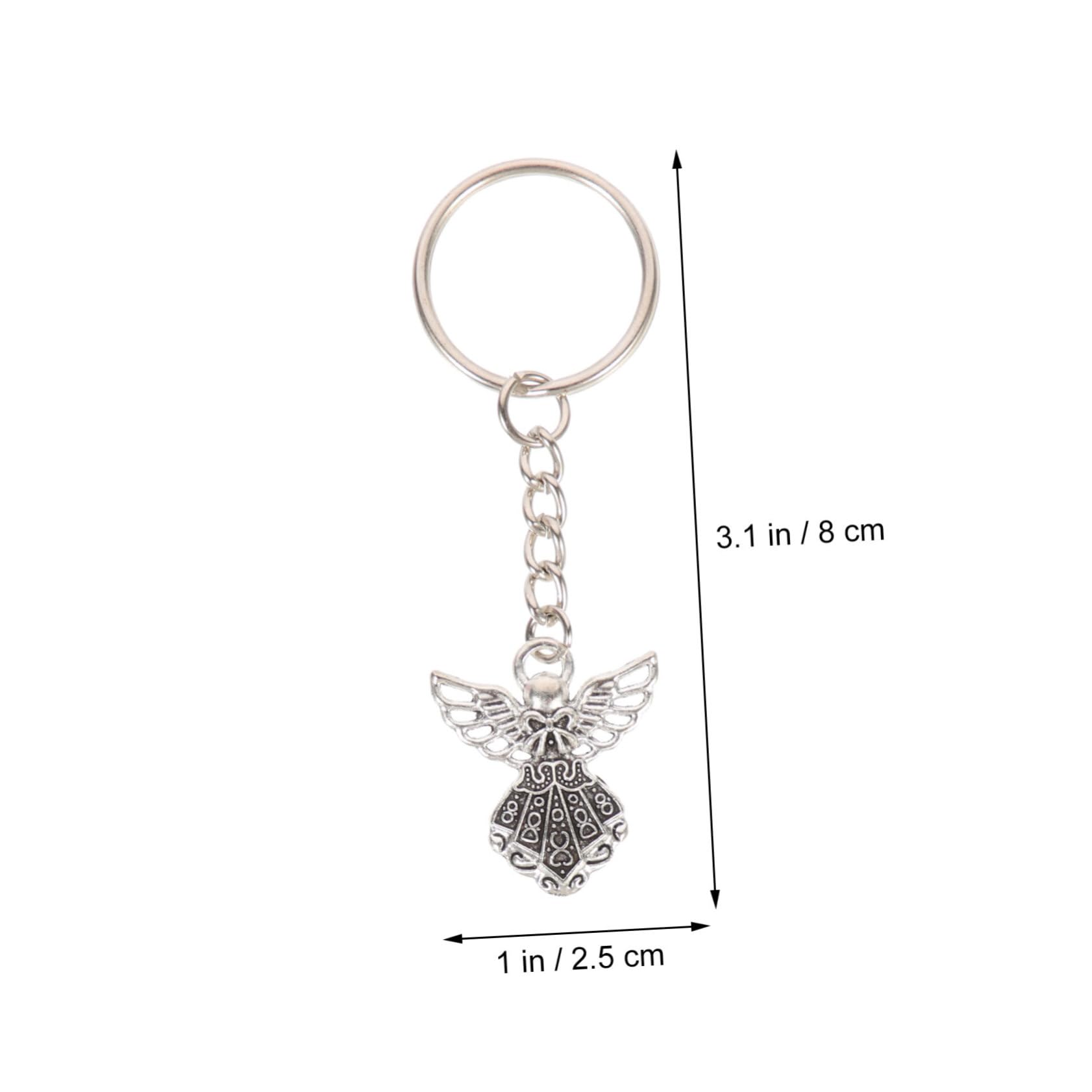 FRCOLOR 3 Sätze Schlüsselanhänger Metall Schlüsselringe Für Babyparty Dekorative Anhänger Für Hochzeiten Feiern Leicht Robust Kreatives Design 30 Stück * 3