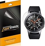 [6-Pack] Supershieldz for Samsung Galaxy Watch (46mm) Screen Protector, High Definition Clear Shield + Lifetime Replacement