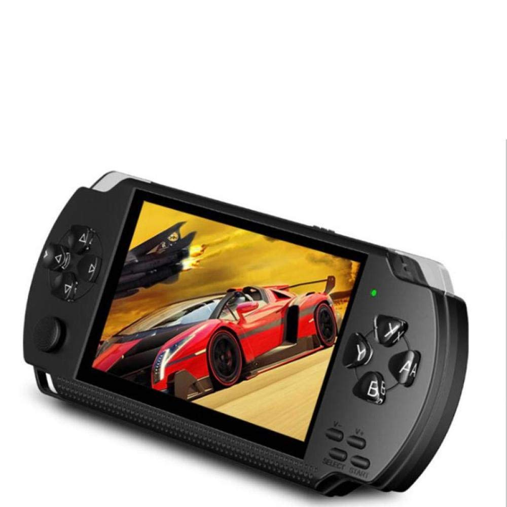 Console di Gioco Portatile da 4,3 Pollici 8G Facile da Usare Schermo Lettore MP3 MP4 MP5 Supporta Giochi PSP, Fotocamere, Video, e-Book