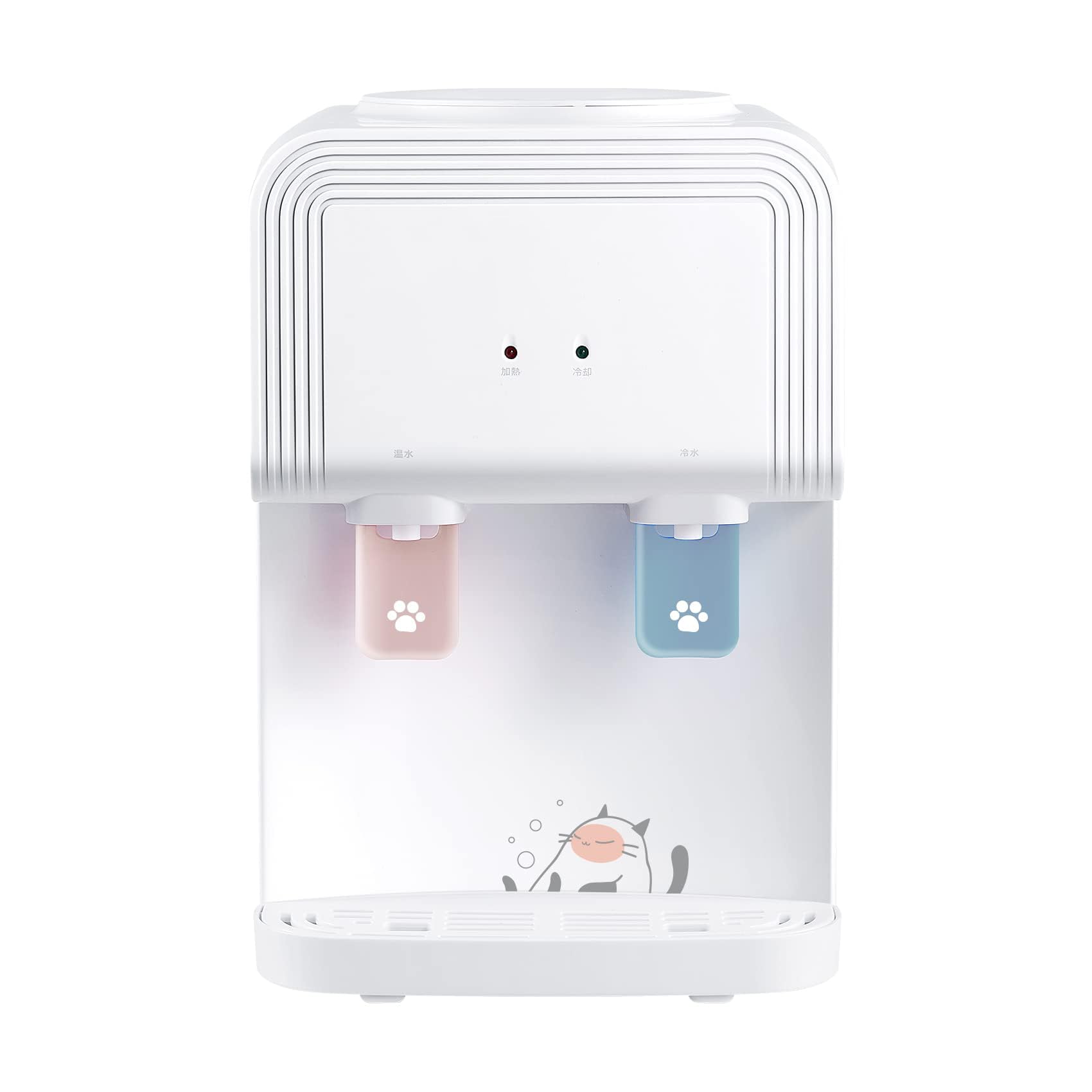 Amazon.co.jp: ウォーターサーバー ねこ かわいい ペットボトル式 卓上