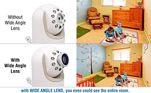 for Infant Optics DXR-8, 170 Degree Wide View Lens, Panoramic View