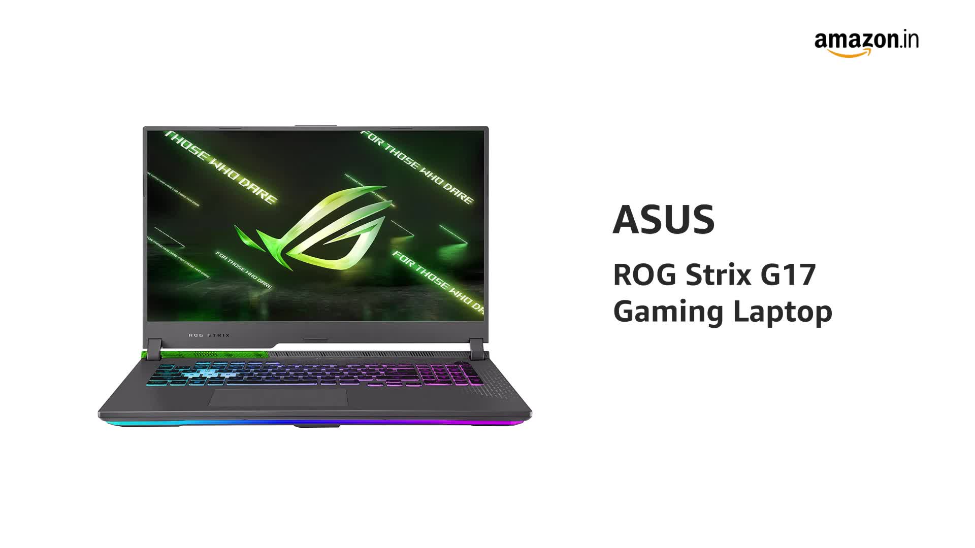 ASUS ROG Strix G17 (2022), 17.3-inch (43.94 cms) FHD 144Hz, AMD