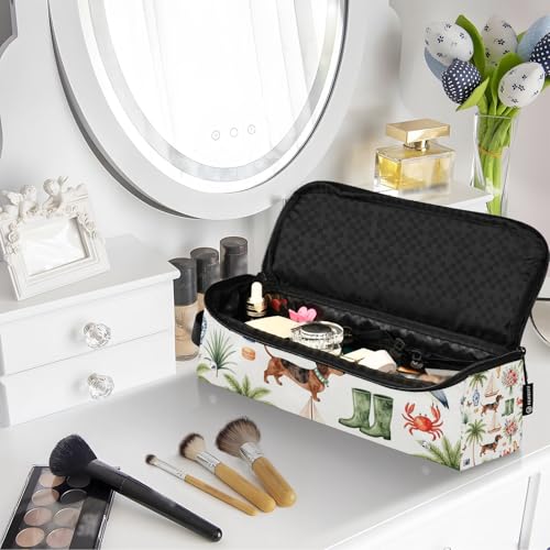 Bolso organizador 2 en 1 para herramientas de cabello miniatura 7