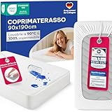 Blumtal Coprimaterasso Singolo Impermeabile con Angoli - 90 x 190cm, Coprimaterasso Singolo Impermeabile Antiacaro, Certificato OEKO-TEX, 1 Pezzo