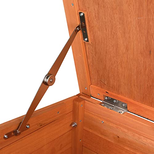 Trixie 62391 Small Pet House, Wooden Outdoor Shelter, Weatherproof Pet Home, Ideal For Cats, Rabbits thumb #4