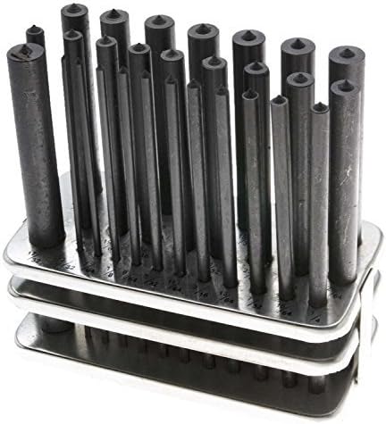 TP-03 1-13mm Metric Transfer Punch Set - 25 Pieces, Model: , Tools & Outdoor Store