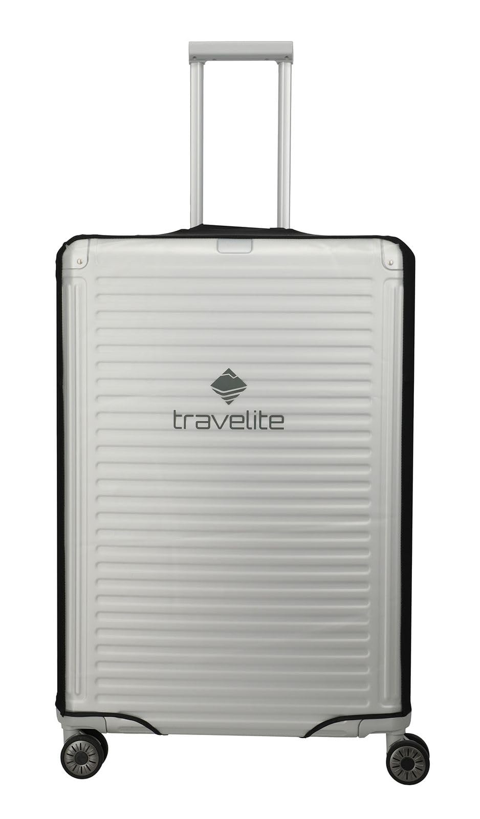 travelite Kofferhülle L – Transparent, Pull-Over