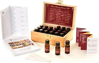 Wine Aroma Recognition Training Kit in Wooden Box - 24 Signature Aromas in Reds and Whites
