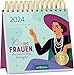 Produktbild Kluge Frauen - Kalender 2024 - arsEdition-Verlag - Wochenkalender - Postkartenkalender mit 53 Postkarten mit Zitaten von starken Frauen - 17 cm x 17 cm