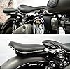 Arjun Reddy Classic 350 / Classic 500 Old Models Style Spring Seats (Black)