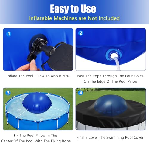 Cojín inflable para piscina 6ft de diámetro miniatura 4