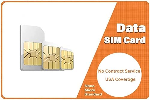 Miniatura 6 de Tarjeta SIM prepagada  Estados Unidos 500 MB 360 días, tarjeta de fecha en Estados Unidos compatible con AT&T para redes T-Mobile Tarjeta SIM de