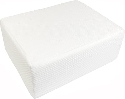 The Cube Memory Foam Square Pillow for Side Sleepers, Ergonomic Support Cervical Pillow Head Cushion ,for Neck and Shoulder Pain Relief ,Vertebral Protection Thicker Bed Pillow (15'x12'x4')