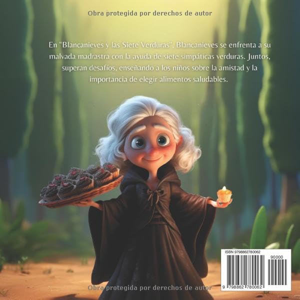 Miniatura 2 de Blancanieves y las Siete Verduras Un emocionante cuento que enseñará a los niños valores sobre la amistad y la importancia de una alimentación