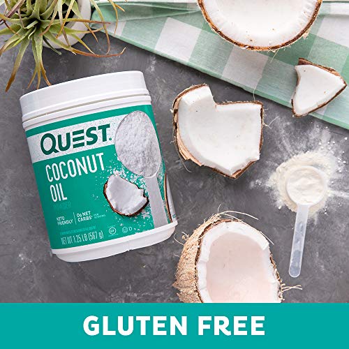 Quest Nutrition Coconut Oil Powder, 56 Servings, 560 G, 1.25 Lb #TOP6
