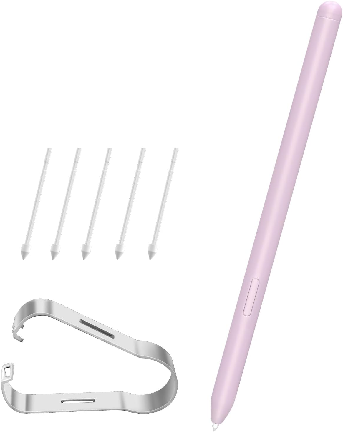 Stylus Pen for Samsung Galaxy Tab S6 Lite/S7 FE /S7+/S8/S8+/S9/S9+, Galaxy Note 20、Note 20 Ultra 5G, with 4096 Pressure Sensitivity (Pink)