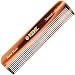 Kent A FOT Handmade All Fine Teeth Pocket Comb (4 1/2" - 113mm) - Wet or Dry, Fine or Thinning Hair, Beard, and Mustache Care, for Men and Women Daily Care, Pocket, and Travel