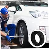 MOLUCKFU Gummipuffer Auto Coil Spring Spacer aus Robustem Gummi Stoßdämpfend und Vibrationsreduzierend Einfache Montage Kompatibel mit Meisten Fahrzeugmodellen für Verbesserte Stabilität