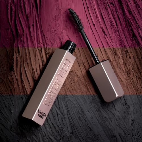 Image of Whats Up Beauty - 3 Watch Me! Volumizing & Lengthening Mascaras (Black, Brown, Burgundy) with Peptides + Vitamin B5 | Clean, Cruelty-Free, Sustainable | Made in Italy | Lash Care Formula