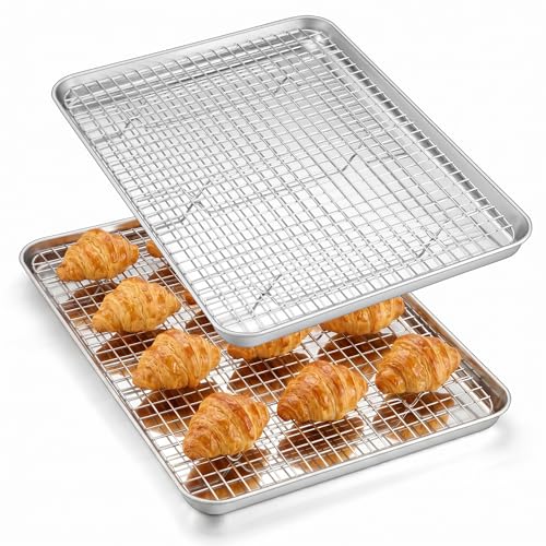 Jelly Roll Pans with Cooling Racks