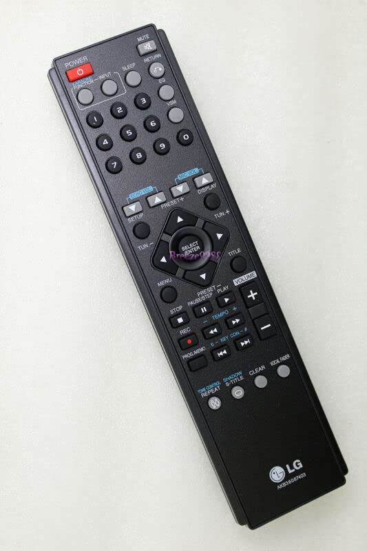 Replacement Remote Control Work for TV/Audio/Projector 0rigjnal for LG FB-K163Q FB163 FB-D163 FBS163 Home Theatre System