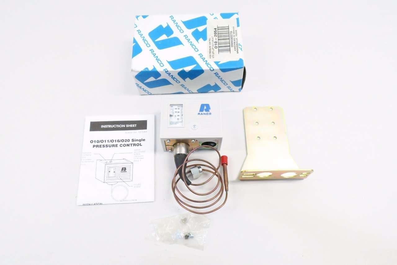 New RANCO 010-2054 Condenser Fan Cycling Control Switch 100-400PSI D544680