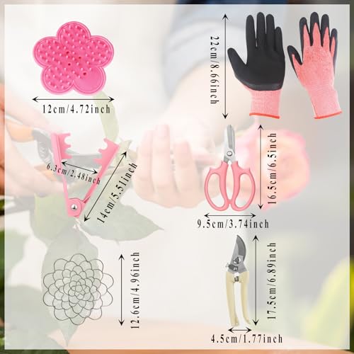 Set de 6 herramientas para eliminar espinas de rosas miniatura 2