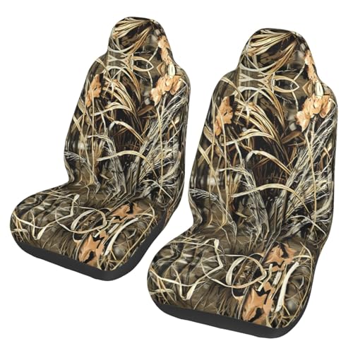 Housses de siège auto motif camouflage aux finitions soignées et durables