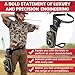Legend XR430 Hip Quiver for Arrows - Premium Arrow Quiver with Removable Release Pocket, Durable Archery Quiver with Storage Compartment for Accessories & Tools, Arrow Holder - Army Green