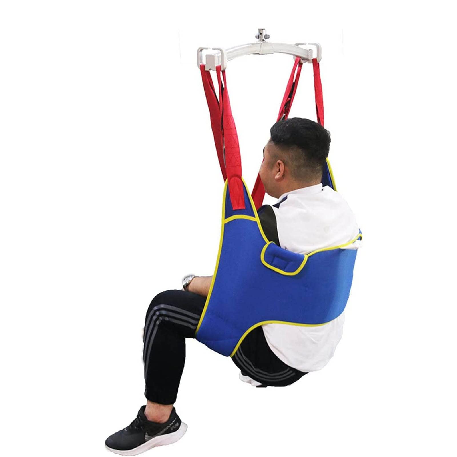 Arnés Elevación Paciente Cuerpo Comple, Eslinga médica, Elevador de Pacientes, Eslinga para Caminar Correa de Transferencia para Personas Mayores, discapacitados