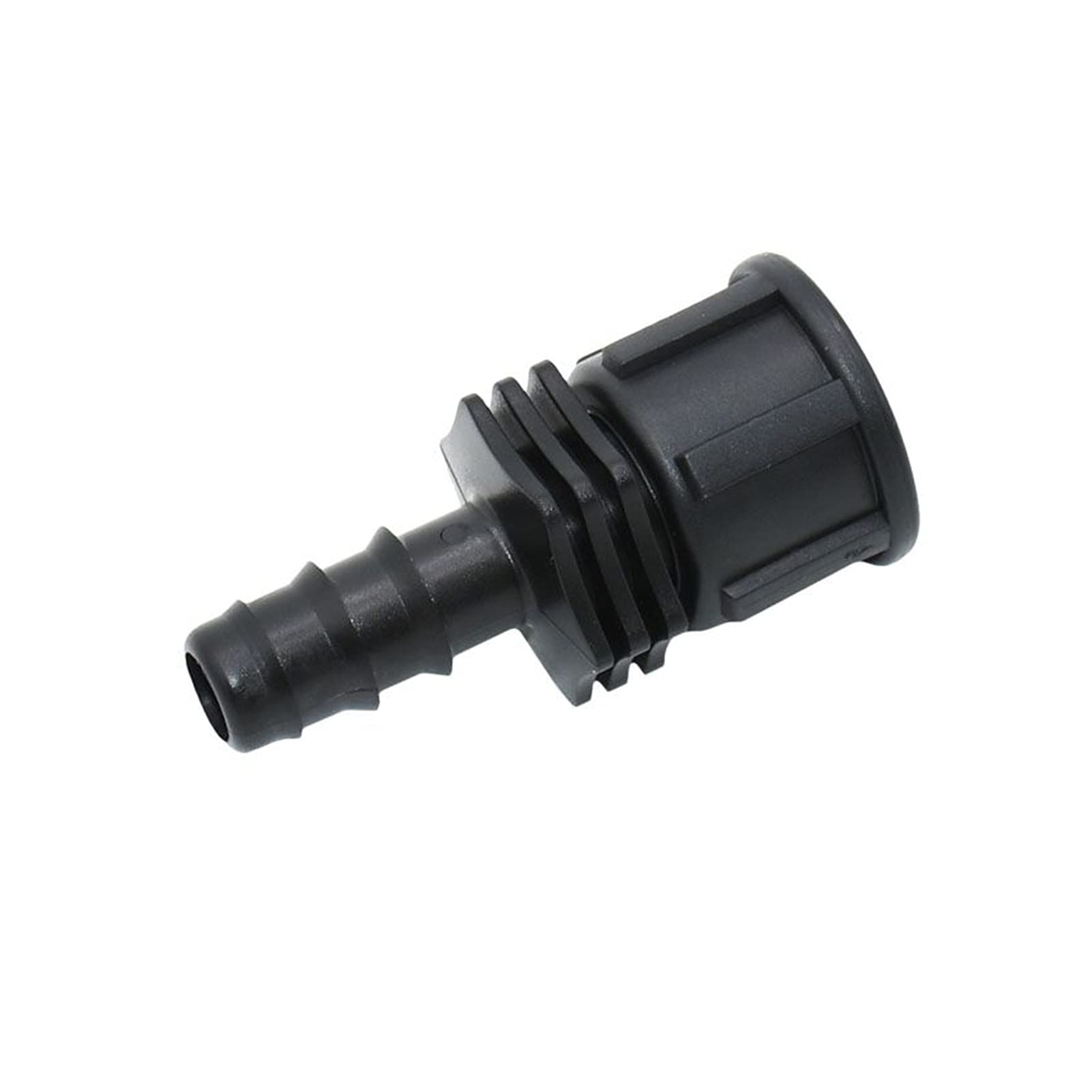 Adattatore per Tubi da Giardino Irrigazione a Goccia Filo Femminile da 1/2 a 16 mm for Tubo Flessibile barbulico con Giunto Adattatore irrigazione 25 (Color : Black)