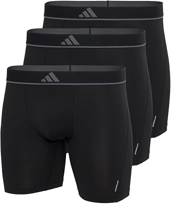 adidas Men's Microfiber 3-Pack Boxer Brief