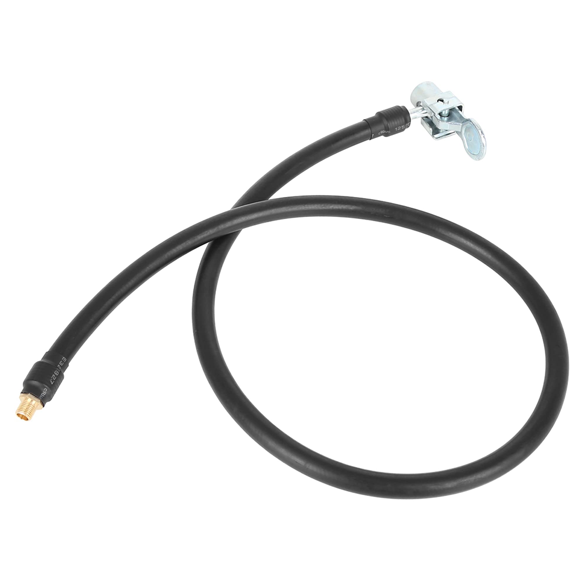 X AUTOHAUX Tubo Gonfiatore Pneumatici 100 Cm – Con Attacco A Sgancio Rapido E Mandrino Filettato M8 X 1 – Per Auto, Moto, Bici