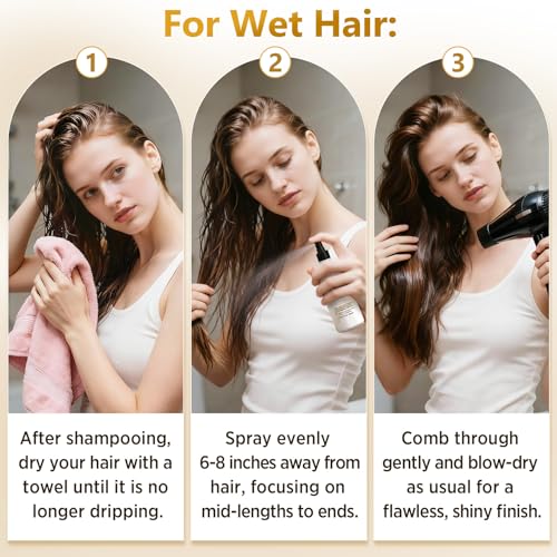 Spray de textura para cabello con aceite y keratina 8.5 oz miniatura 3